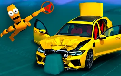 Ragdoll Car Race