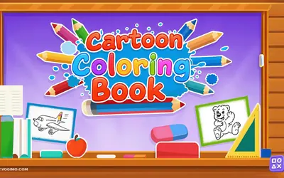 Cartoon Coloring Book