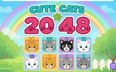 Cute Cats 2048