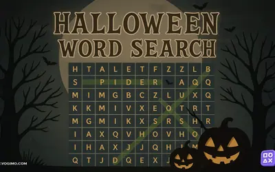 Halloween Word Search
