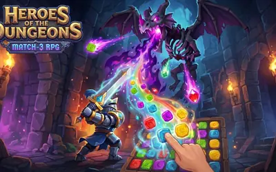 Heroes of the Dungeons: Match-3 RPG