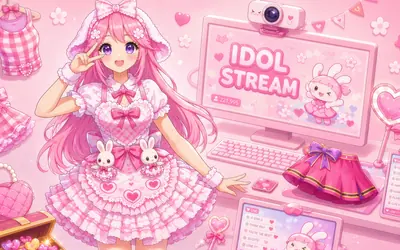Idol Livestream: Doll Dress Up
