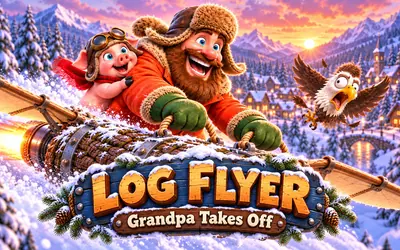 Log Flyer: Grandpa Takes Off