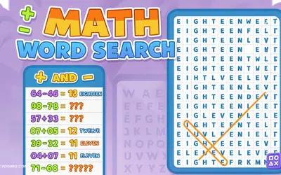 Math Word Search
