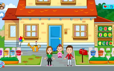 My Town Home: Family Playhouse