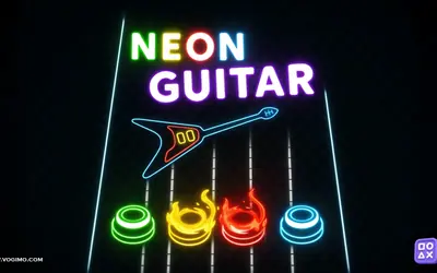Neon Guitar
