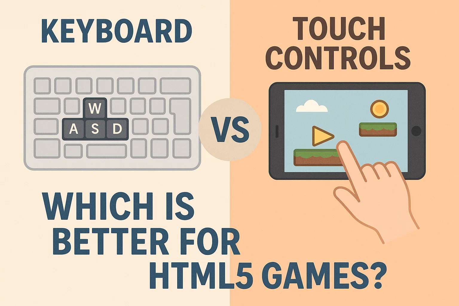 Keyboard vs Touch Controls: Which Is Better for HTML5 Games?
