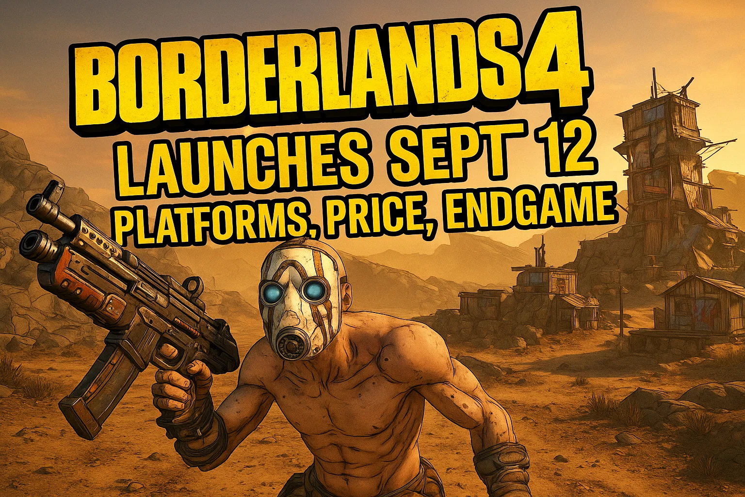 Borderlands 4 launches Sept 12 ,platforms, price, endgame