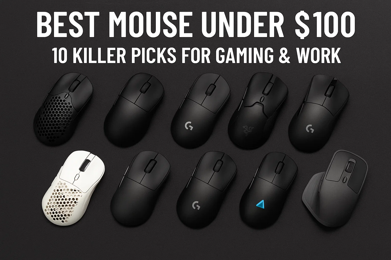 Best Mouse Under $100 : 10 killer picks for gaming & work