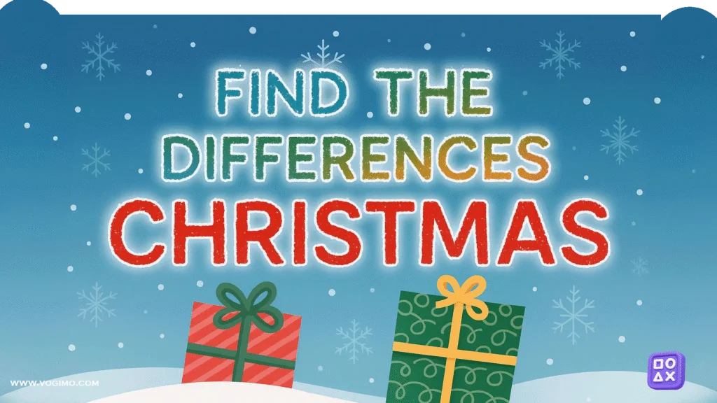 Find The Differences Christmas - Play Online Game For Free!
