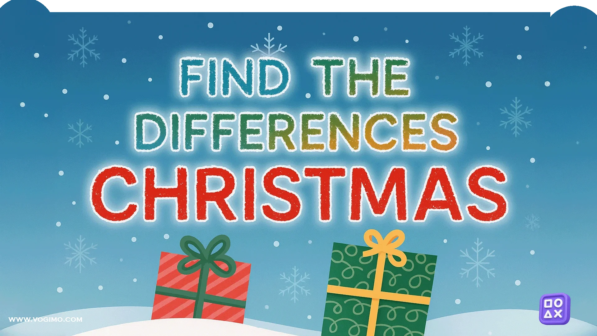 Find The Differences Christmas - Play Online Game For Free!