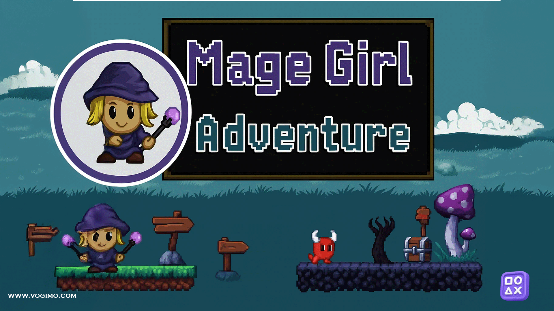 Mage Girl Adventure - Play Online Game For Free!