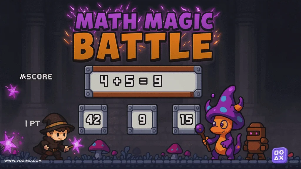 Math Magic Battle - Play Online Game For Free!