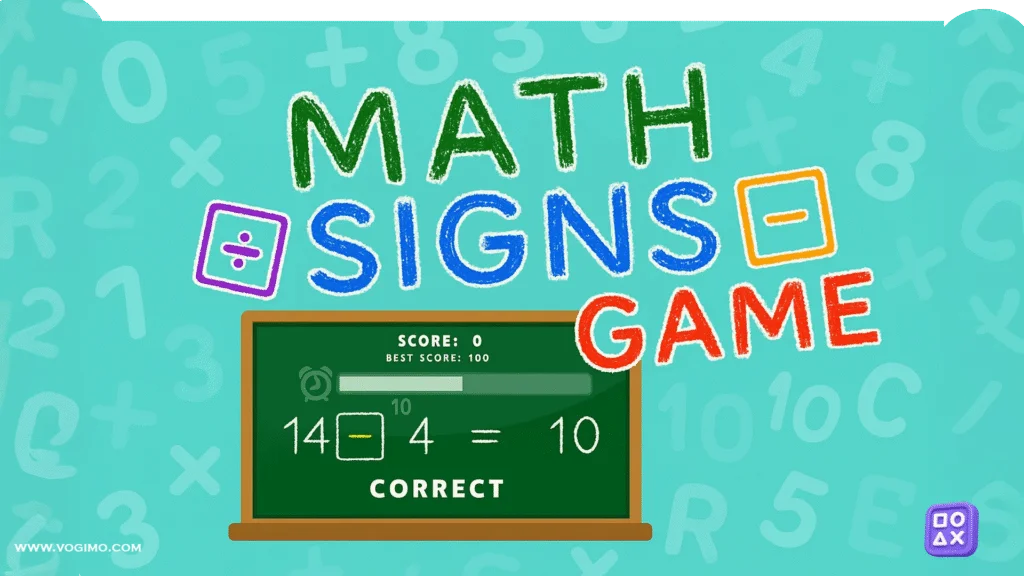 Math Signs - Play Online Game For Free!
