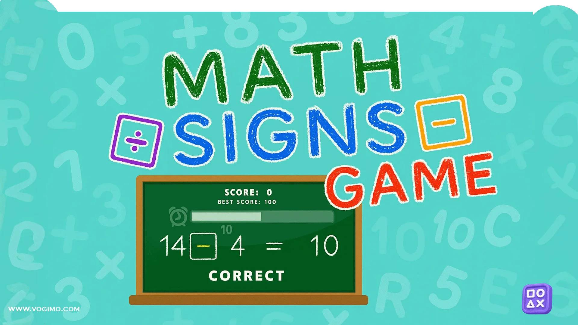 Math Signs - Play Online Game For Free!