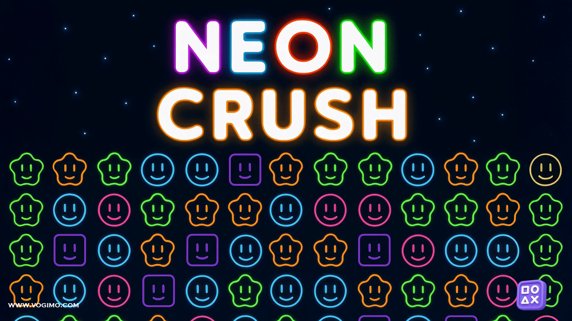 Neon Crush Game