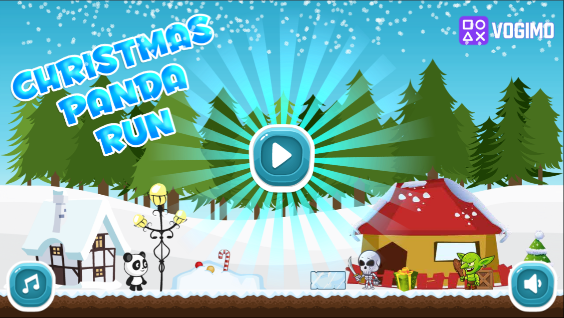 Christmas Panda Run